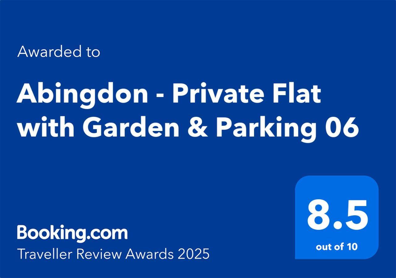 Abingdon - Private Flat With Garden & Parking 06 Apartment Ngoại thất bức ảnh